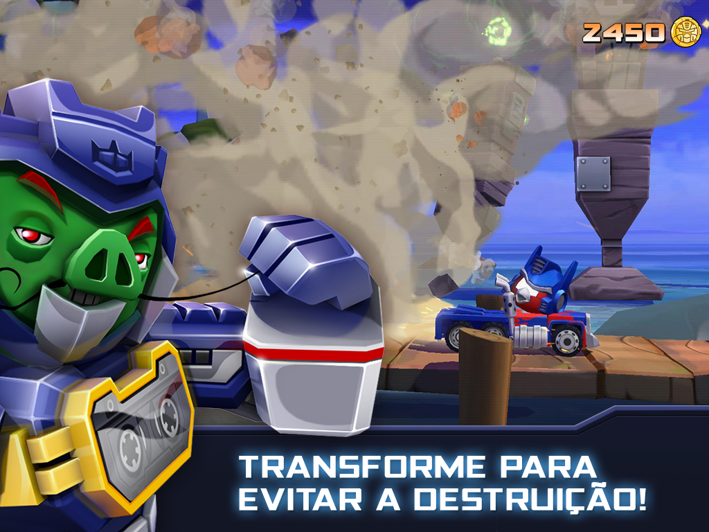 Angry Birds Transformers - screenshot