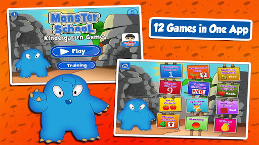 Monster Pre K Learning Games