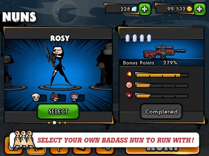 Nun Attack: Run & Gun - screenshot thumbnail