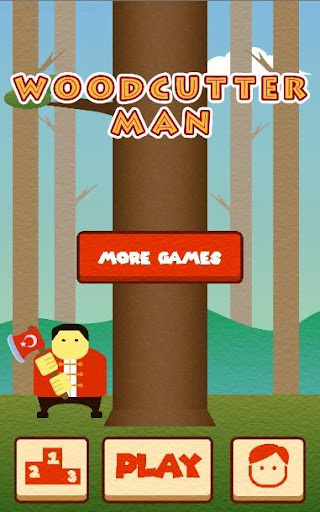 Wood Cutter Man