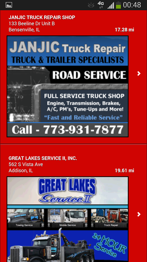 Find Truck Service & Stops Android Apps on Google Play