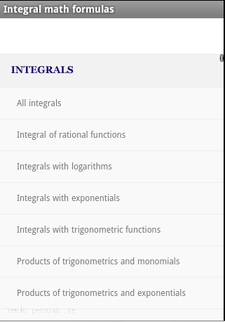 免費下載教育APP|Integral table math app開箱文|APP開箱王