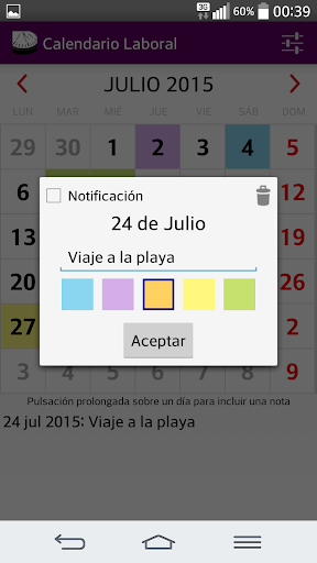 免費下載生產應用APP|Calendario Laboral 2015 no Ads app開箱文|APP開箱王