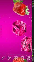 Strawberry juice LWP poster 6