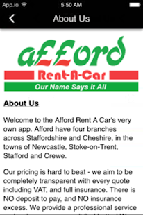 Lastest Afford Rent A Car APK for Android