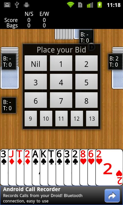 Spades! Screen 2