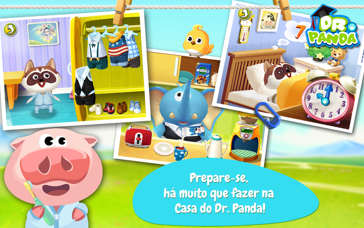   Dr. Panda Casa: captura de tela 
