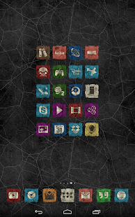 Ruggy - Icon Pack - pantalla de miniaturas