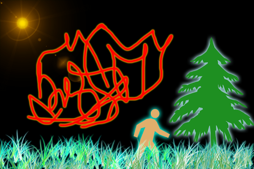 Draw Glow Paint Signature