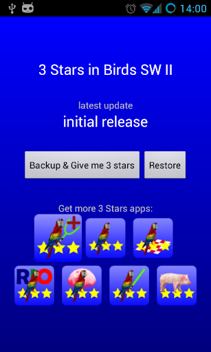 3 Stars in Birds SW II