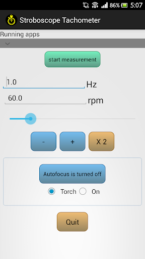 stroboscope tachometer