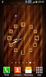 Free Download Wooden Analog Clock APK for Android