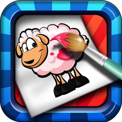 Coloring Game - Farm Animals 休閒 App LOGO-APP開箱王
