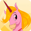 Unicorn Dressup mobile app icon