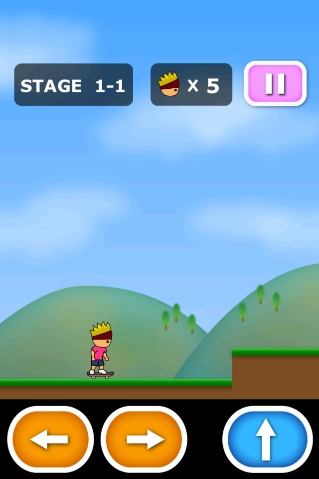 Tony ride skateboard Screen 1
