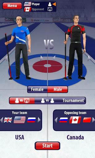 آخر إصدار للعبة الكرلينغ Curling3D v2.0.18