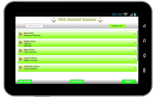 【免費教育App】Türk Medeni Kanunu-APP點子