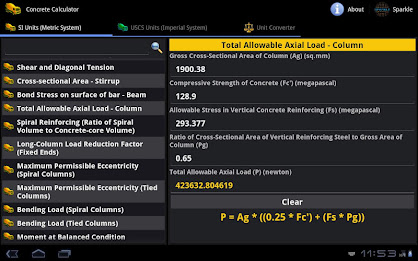 Concrete Calculator Tablet poster 3