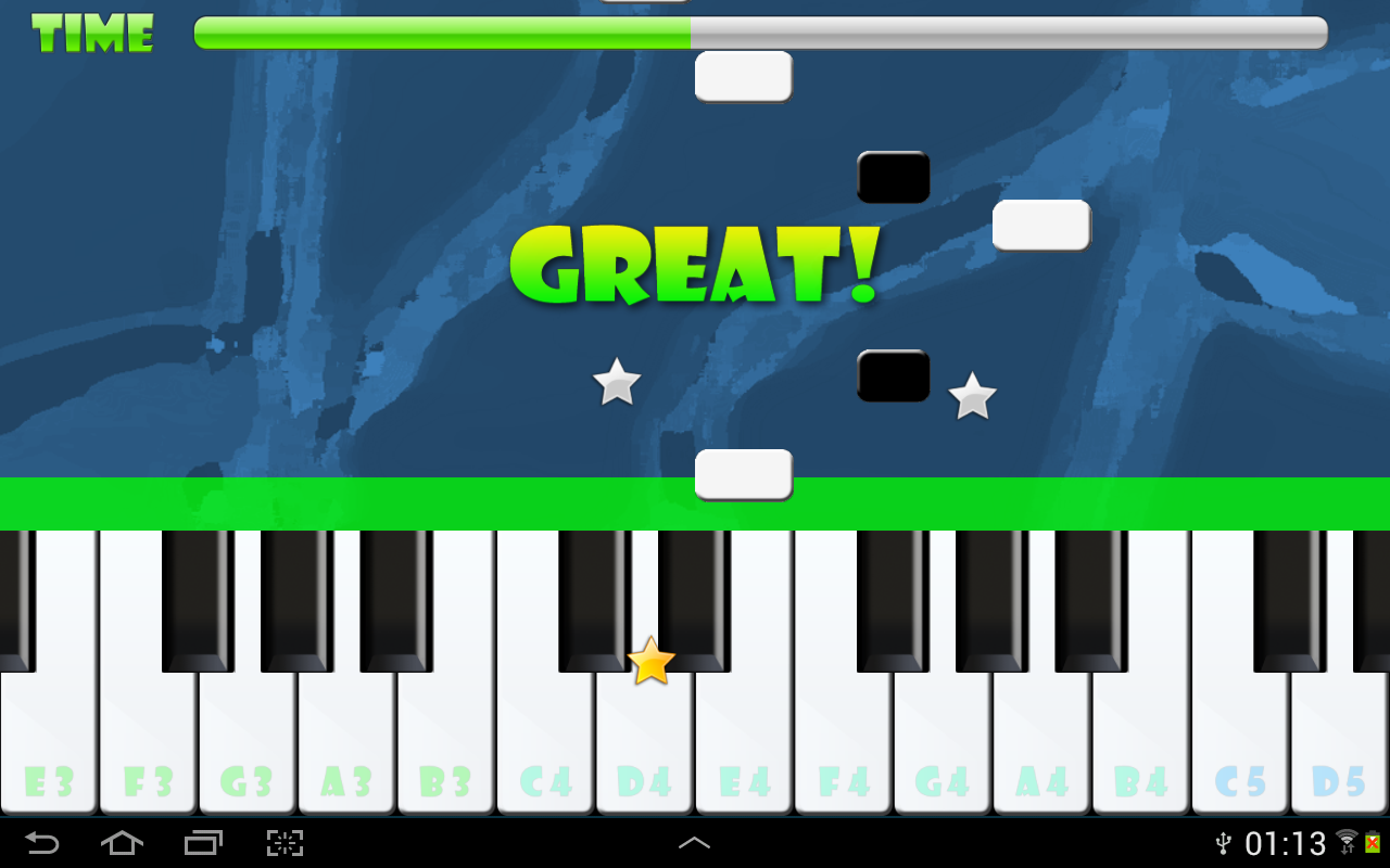 Learning to play piano software
