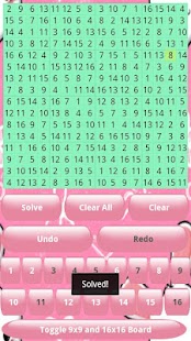  Sudoku Solver Game 9x9 16x16  