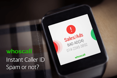 Download Whoscall Wear - Android wear APK for Android