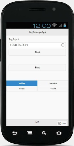 Tag Stamp App