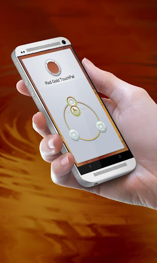 Red Gold TouchPal Theme