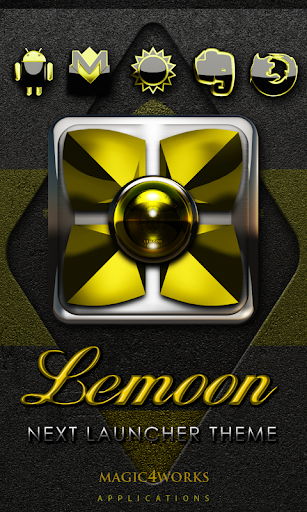 Next Launcher Theme Lemoon