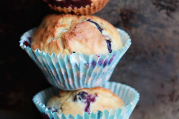 Blueberry Scone Muffins
