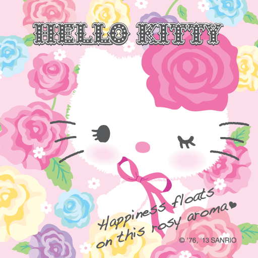 Hello Kitty Rosy Aroma Theme LOGO-APP點子