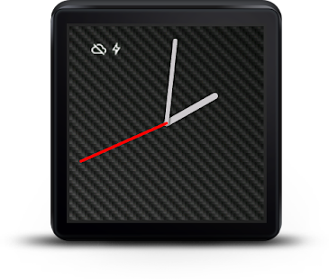 Free Download Simple Carbon Fiber Watch Face APK