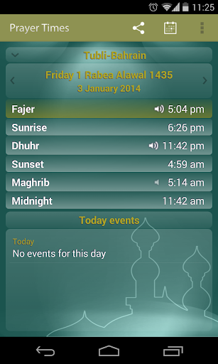 Prayer Times