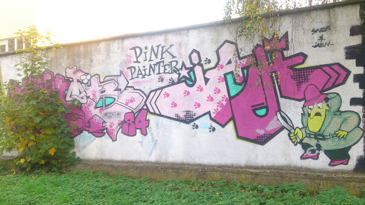 Graffiti Pink Painter