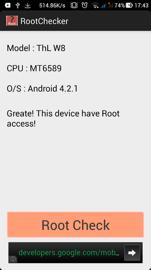 Root Checker - screenshot