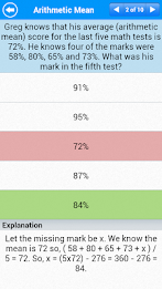 SAT Math : Data Analysis poster 7