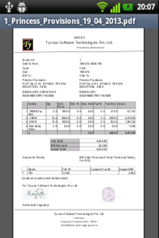   Tycoon SMB PRO - Invoice/POS- screenshot 