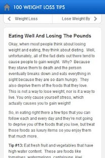 How to mod 100 Weight Loss Tips 1.0 apk for pc