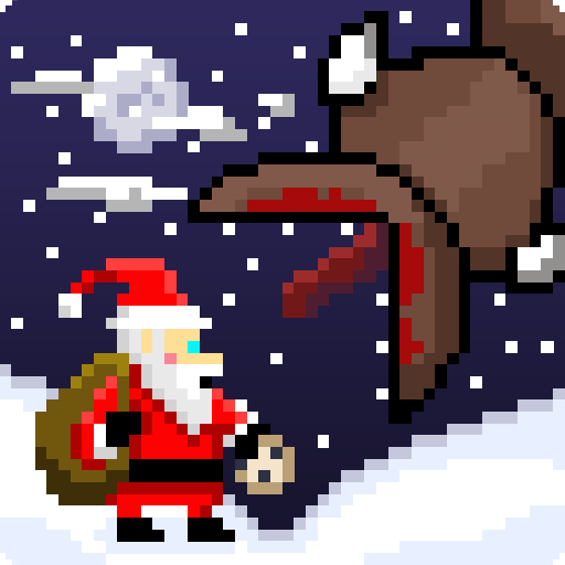 Super Mega Worm Vs Santa Saga 動作 App LOGO-APP開箱王