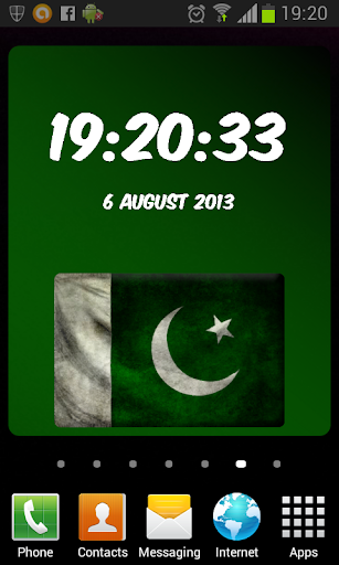 Pakistan Digital Clock