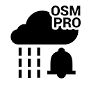 Rain Alarm OSM Pro mobile app icon