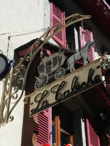 Enseigne De Restaurant 'La Calèche'