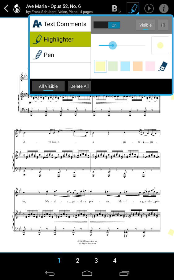 Musicnotes Digital Sheet Music Android Apps on Google Play