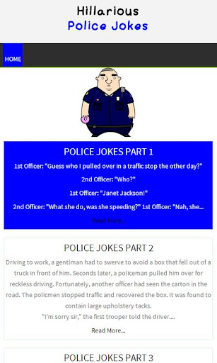 【免費娛樂App】Hillarious Police Jokes!-APP點子