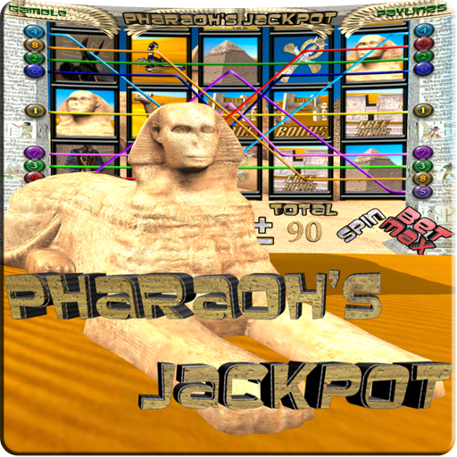 Pharaoh's Jackpot Slot Machine LOGO-APP點子