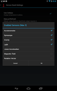 Sensor Dash Screenshots 5