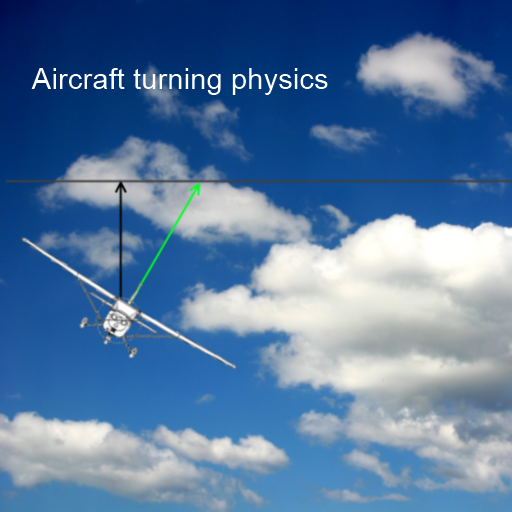 Airplane turning physics demo LOGO-APP點子