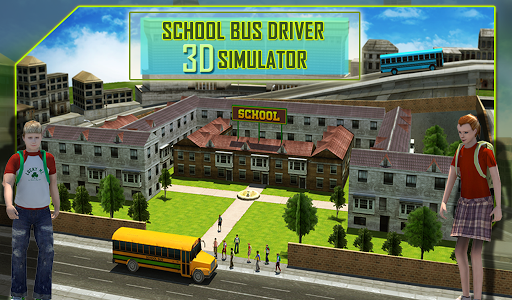 【免費模擬App】School Bus Driver 3D Simulator-APP點子