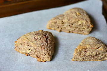 Basil Blackberry Scones