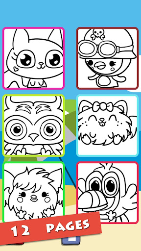 免費下載休閒APP|Moshi Monsters Coloring Kids app開箱文|APP開箱王