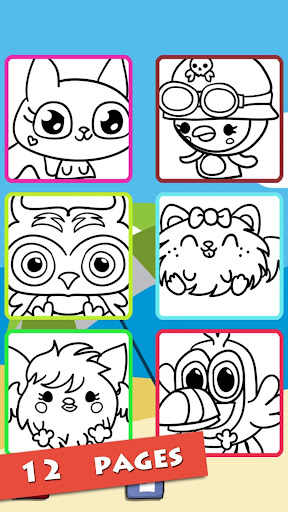 【免費家庭片App】Moshi Monsters Coloring Kids-APP點子